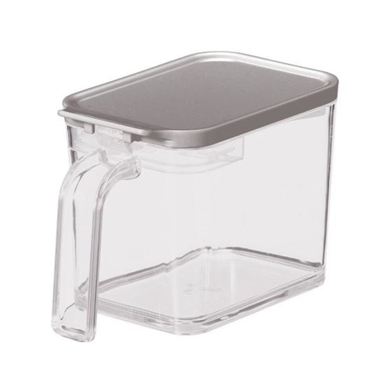 アスベル フォルマ MR 調味料ポット スプーン付 R 700mL グレー 1個（ご注文単位1個）【直送品】