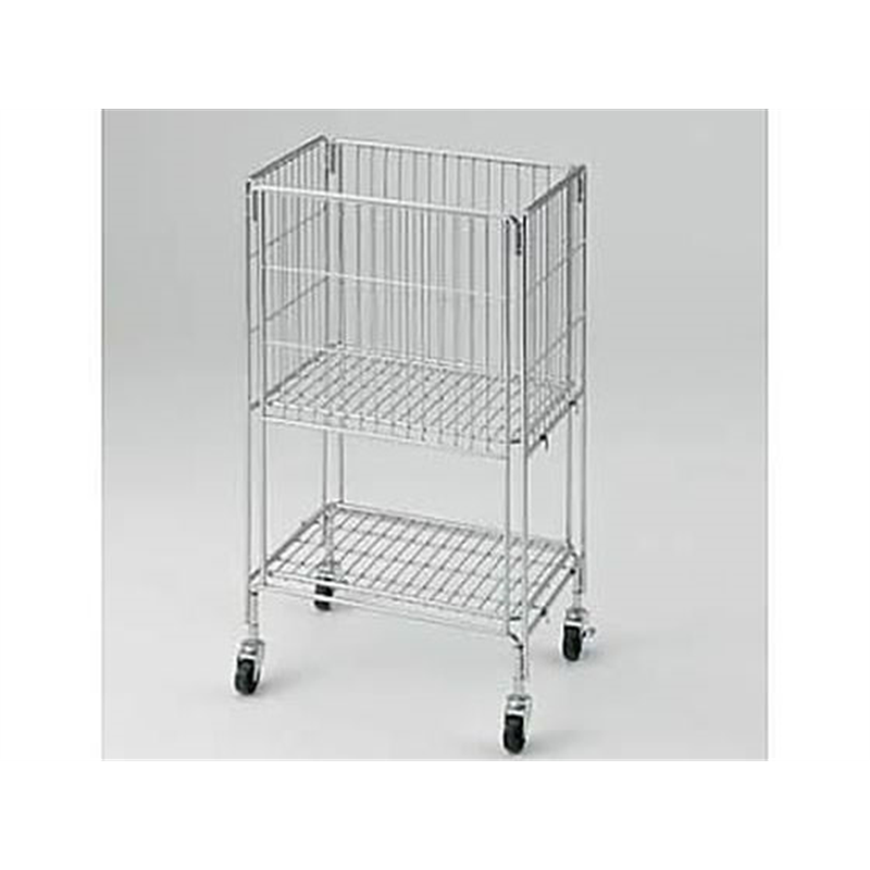 東亜鍛工 軽量ワイヤーワゴン 幅450×奥行300 クローム KW3040 6 1台（ご注文単位1台）【直送品】