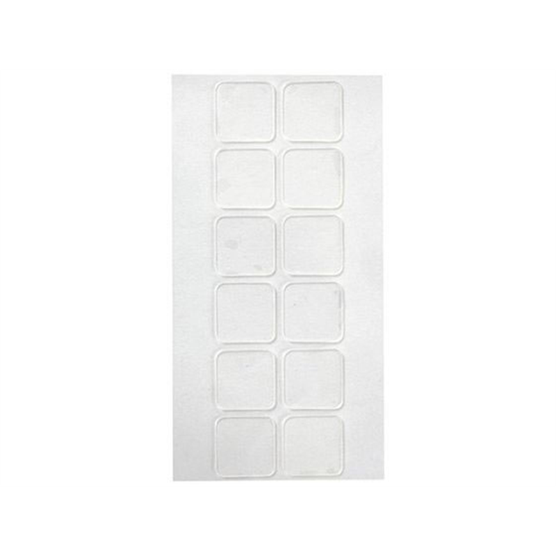 エスディアイジャパン 透明ゲル両面テープ 20X20mm 12枚入り GRT 1パック（ご注文単位1パック）【直送品】