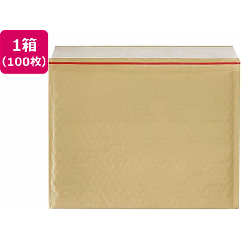 今村紙工 薄口クッション封筒 クリックポスト対応 茶 開封テープ付 1箱（ご注文単位1箱）【直送品】