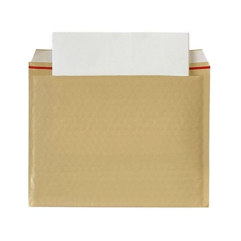 今村紙工 薄口クッション封筒 クリックポスト対応 茶 開封テープ付 1箱（ご注文単位1箱）【直送品】
