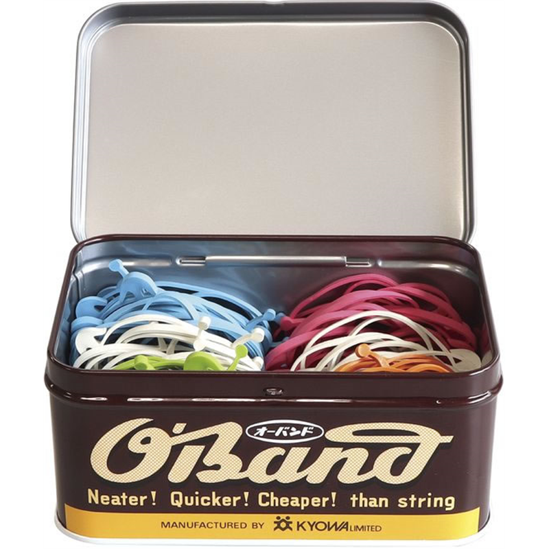 共和 オーバンド 缶 たばねバンド #18 カラーミックス 120本 GHT- 1缶（ご注文単位1缶）【直送品】