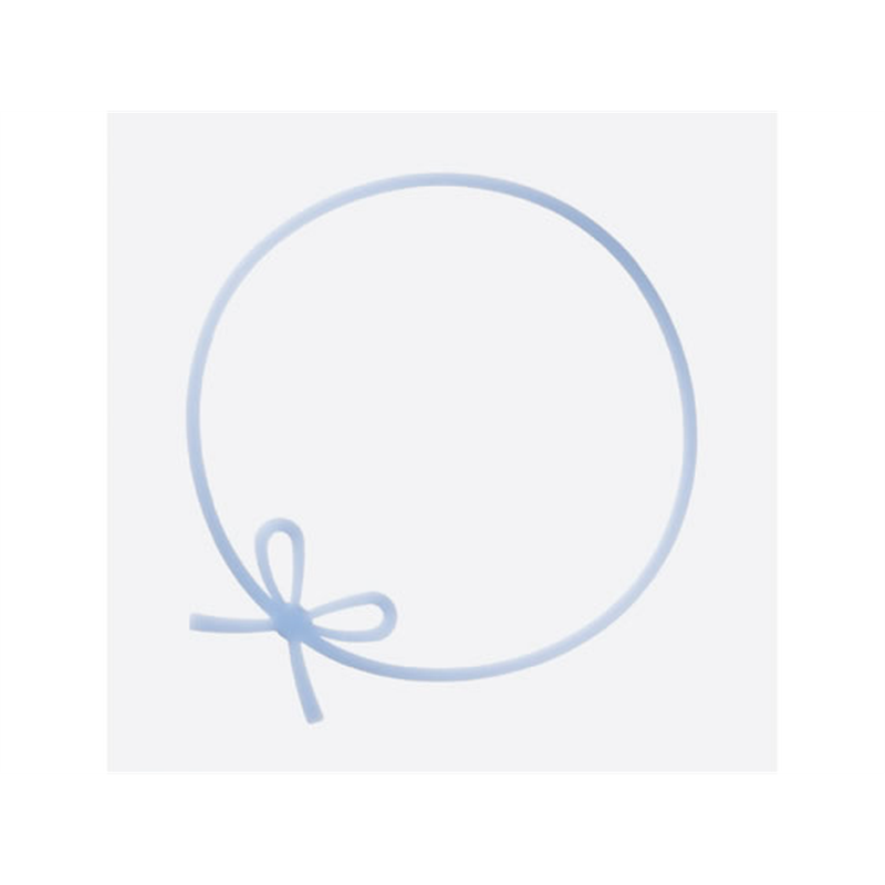 コクヨ ゴムバンド 和ごむ 7本入り 白藍 コム-W1B 1パック（ご注文単位1パック）【直送品】