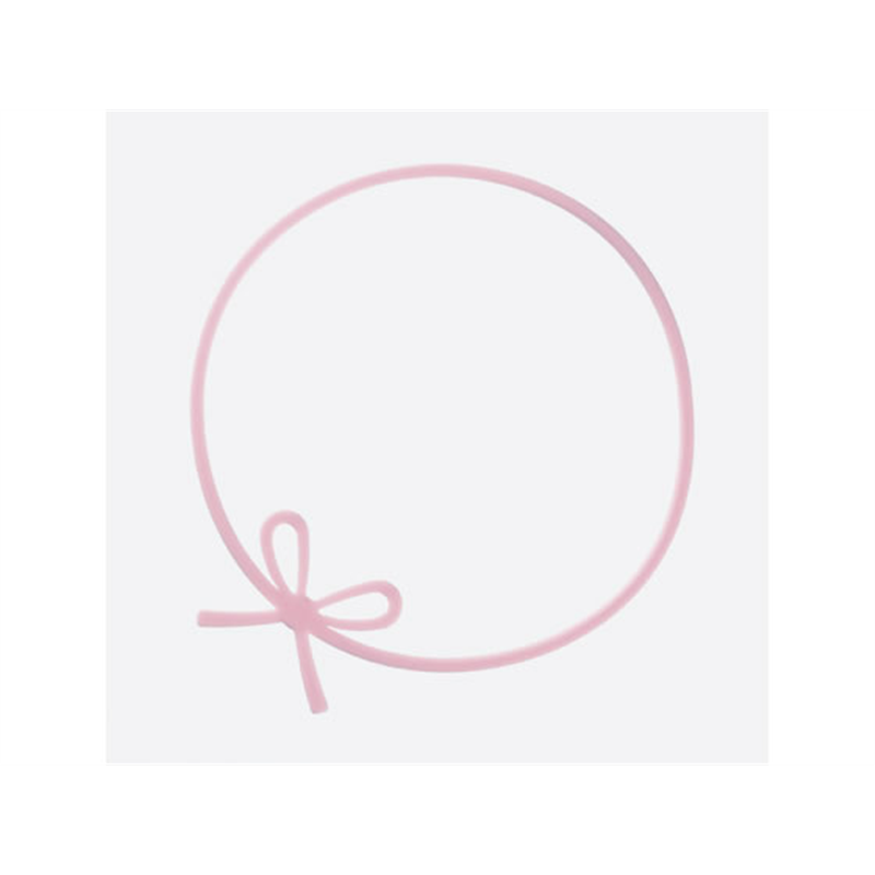 コクヨ ゴムバンド 和ごむ 7本入り 桃 コム-W1P 1パック（ご注文単位1パック）【直送品】