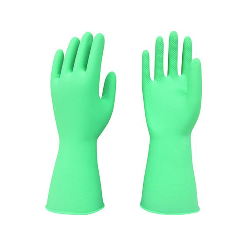 トワロン 天然ゴム手袋 天然ゴム中あつ手 グリーン M 229-M 1双（ご注文単位1双）【直送品】