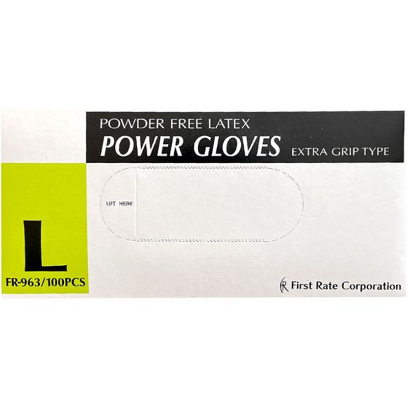ファーストレイト パワーグローブ L 100枚 FR-963 1箱（ご注文単位1箱）【直送品】