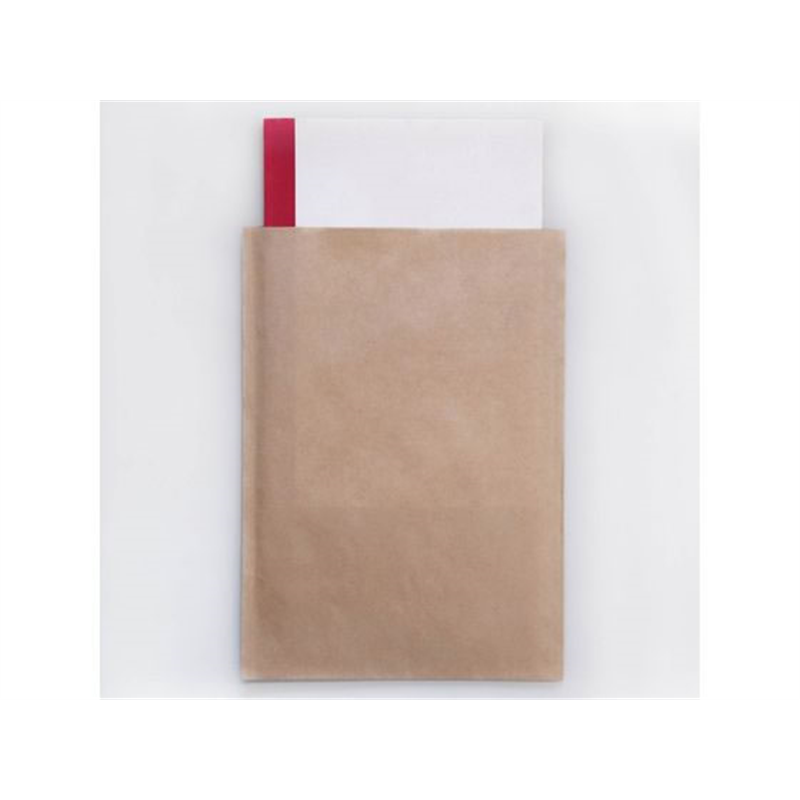 今村紙工 紙平袋 ストレートカットタイプ 未晒M 200枚 HBC-M 1袋（ご注文単位1袋）【直送品】