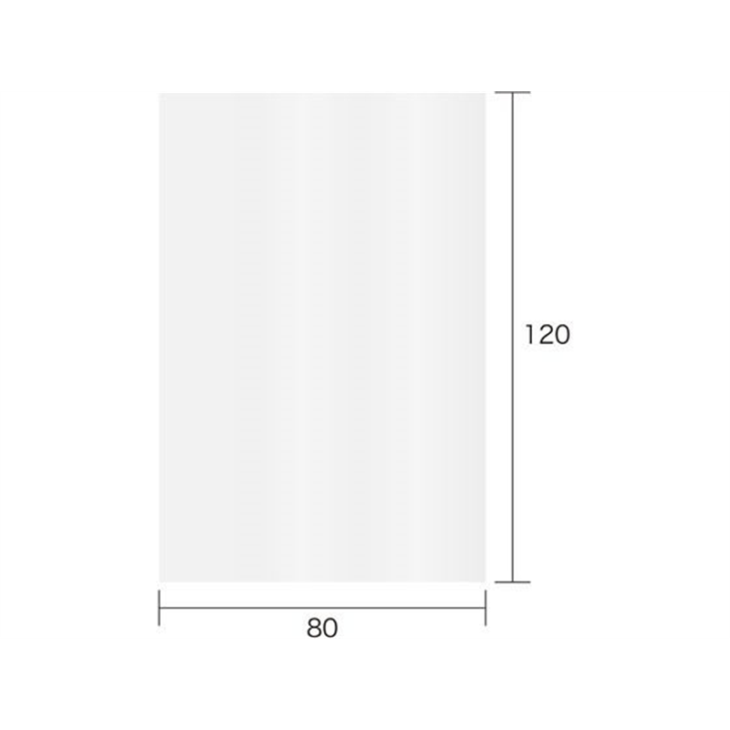 今村紙工 OPP袋 シールなし Lサイズ 0.025mm厚 透明 100枚 1パック（ご注文単位1パック）【直送品】