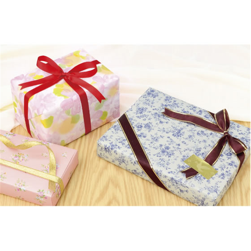 ササガワ 包装紙 レディローズ 全判 50枚 49-2501 1束（ご注文単位1束）【直送品】