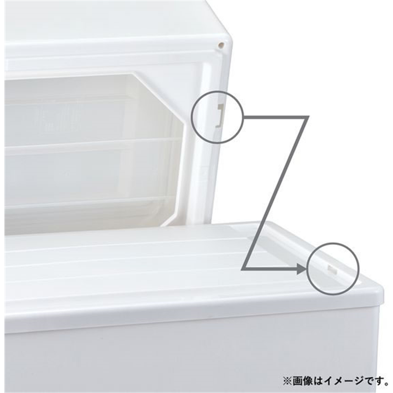 天馬 Fits フィッツケース 幅44×奥行53×高さ18cm 15656 1個（ご注文単位1個）【直送品】