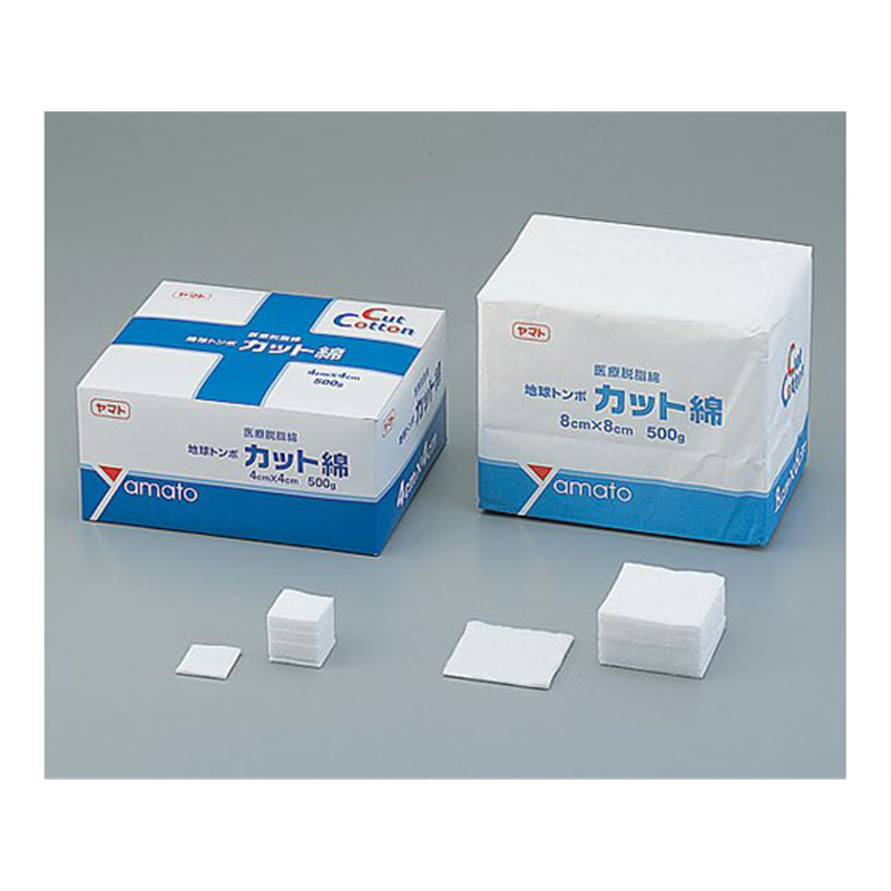 Yamato カット綿 60×60mm 58652 1袋（ご注文単位1袋）【直送品】