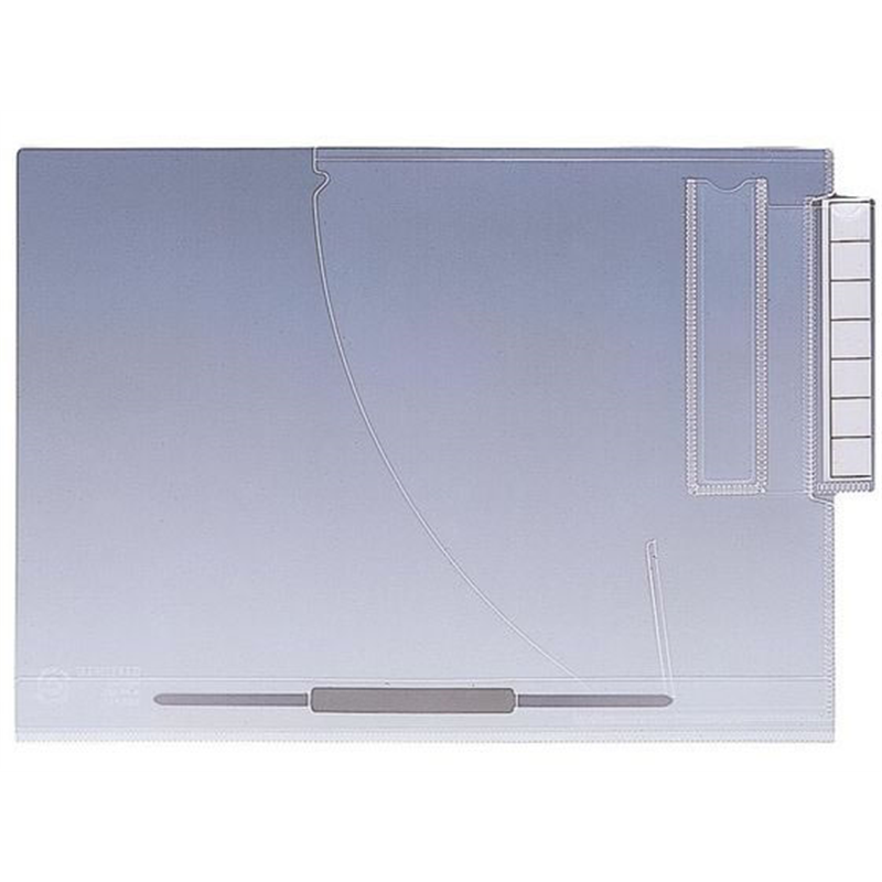 リヒトラブ カルテフォルダー ファスナー付 A4ヨコ置き 50枚入 HK714U 1箱（ご注文単位1箱）【直送品】