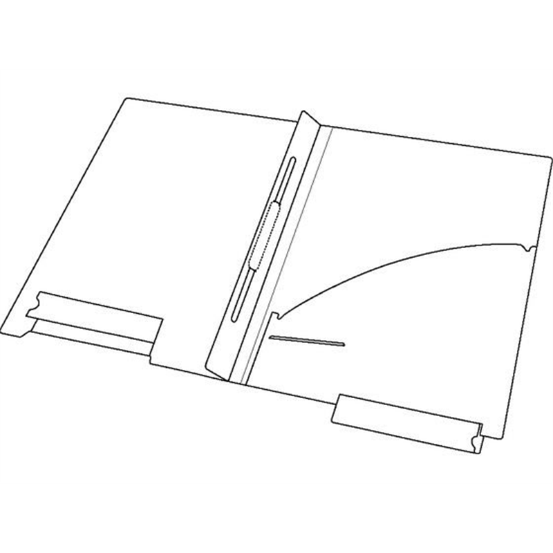 リヒトラブ カルテフォルダーファスナー付 A4ヨコ置き 200枚入 HK7714U 1箱（ご注文単位1箱）【直送品】