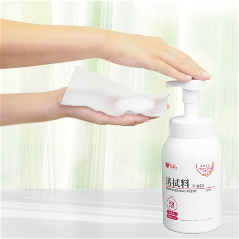 オオサキメディカル PH 清拭料 泡 全身用 550mL 本体 74123 1個（ご注文単位1個）【直送品】