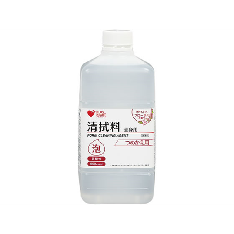オオサキメディカル PH 清拭料 泡 全身用 1000mL 詰替 74124 1個（ご注文単位1個）【直送品】