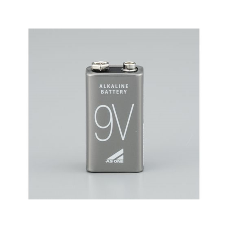 アズワン アズワンのアルカリ乾電池 9V形 4-5714-01 1個（ご注文単位1個）【直送品】