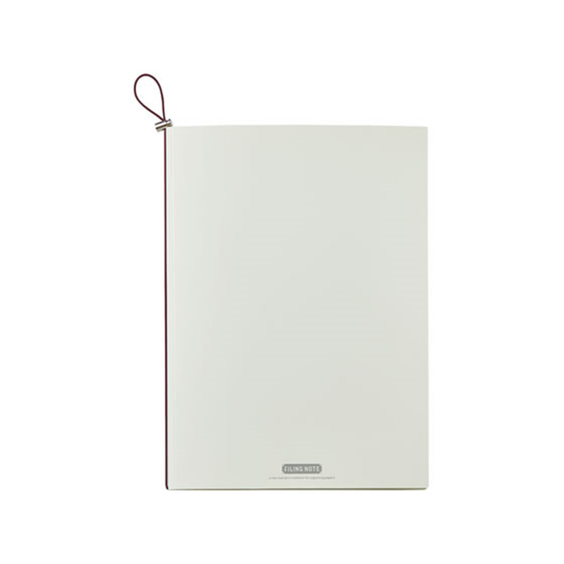 キングジム ファイリングノート A4 A3用紙対応 白 9914-W 1冊（ご注文単位1冊）【直送品】