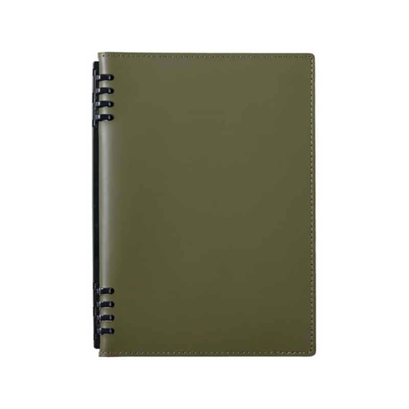 キングジム レザフェスU RN テフレーヌ オリーブ 9854TELU-OL 1冊（ご注文単位1冊）【直送品】