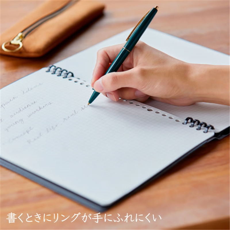 キングジム レザフェスU RN テフレーヌ オリーブ 9854TELU-OL 1冊(ご注文単位1冊)【直送品】