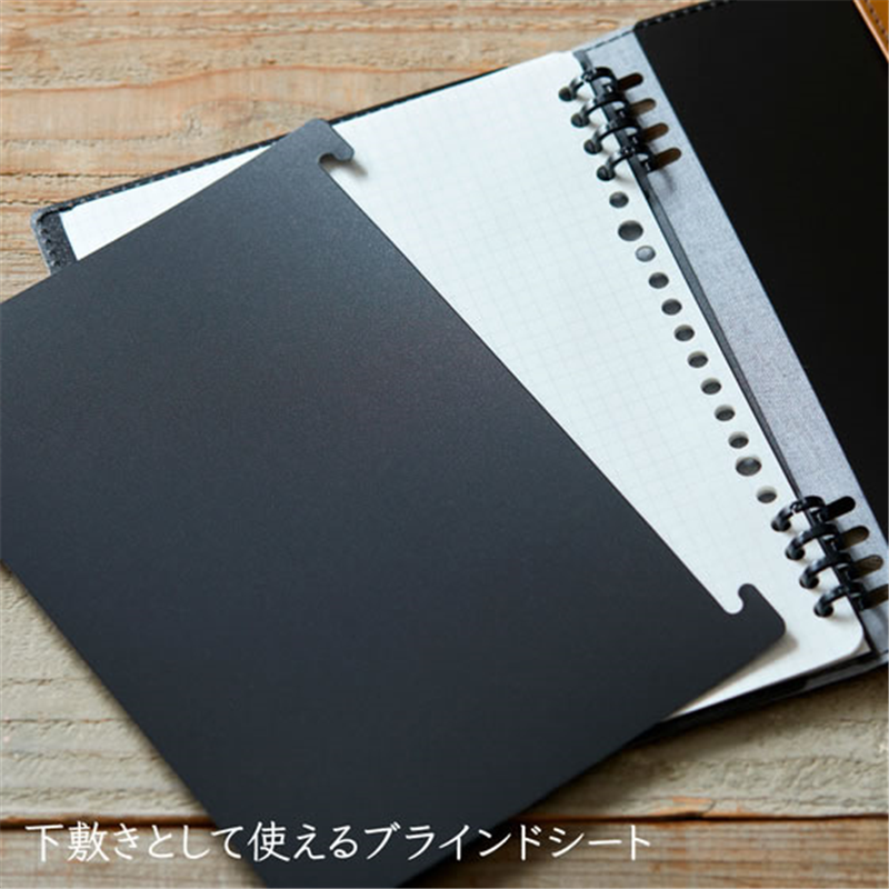 キングジム レザフェスU RN テフレーヌ グレー 9855TELU-GY 1冊（ご注文単位1冊）【直送品】