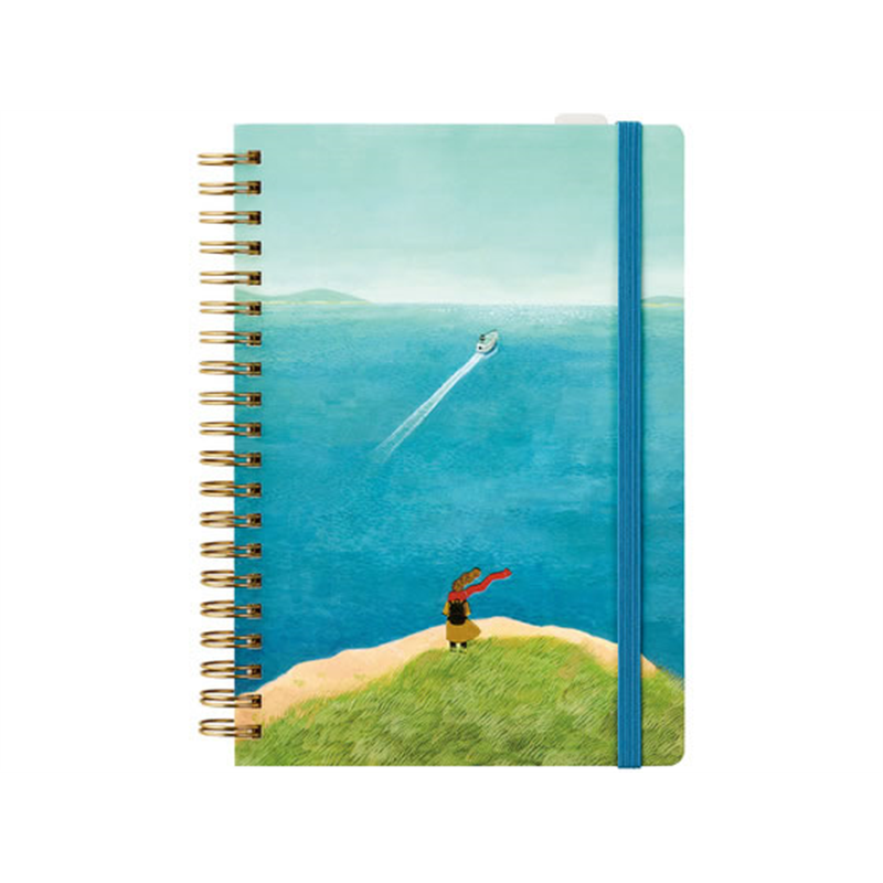キングジム ヒトトキノートCR タビダチ HN-CR08 1冊（ご注文単位1冊）【直送品】