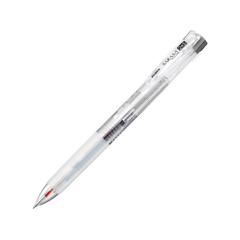 ゼブラ サラサクリップ2+S 0.5 透明 SJ5-C 1本(ご注文単位1本)【直送品】