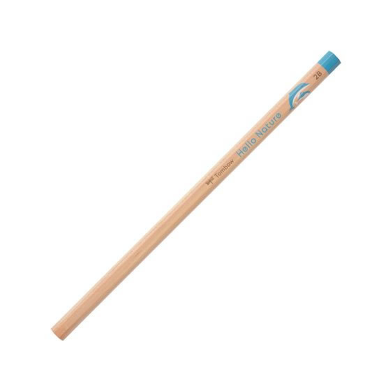 トンボ鉛筆 ハローネイチャー かきかたえんぴつ ハンドウイルカ 2B 1打（ご注文単位1打）【直送品】