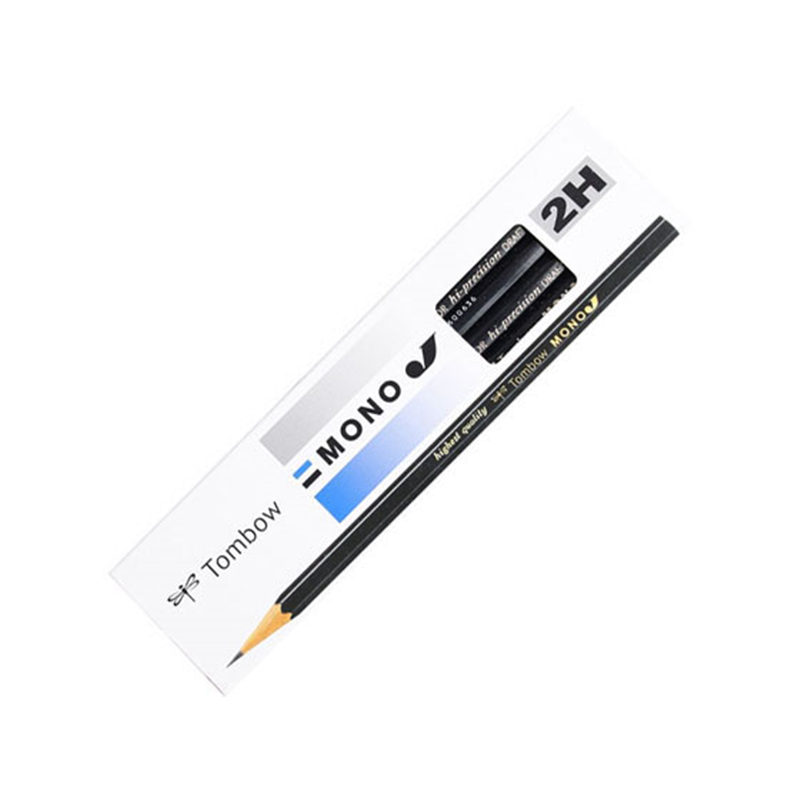トンボ鉛筆 鉛筆モノJ 2H MONO-J2H 1箱（ご注文単位1箱）【直送品】