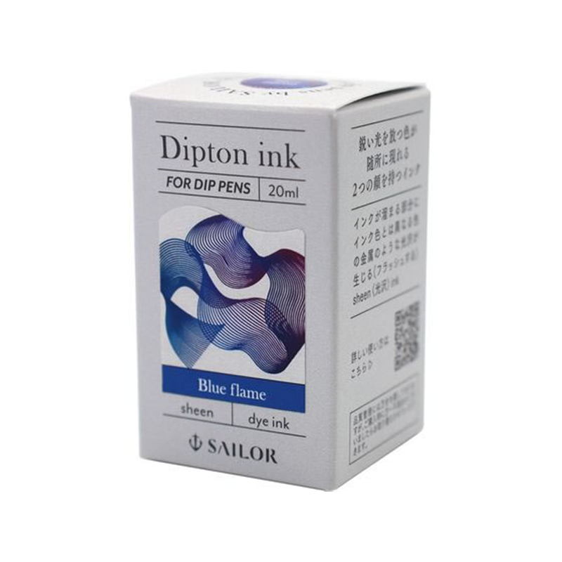 セーラー つけペン用ボトルインク Dipton ブルーフレーム/シーン 1個(ご注文単位1個)【直送品】