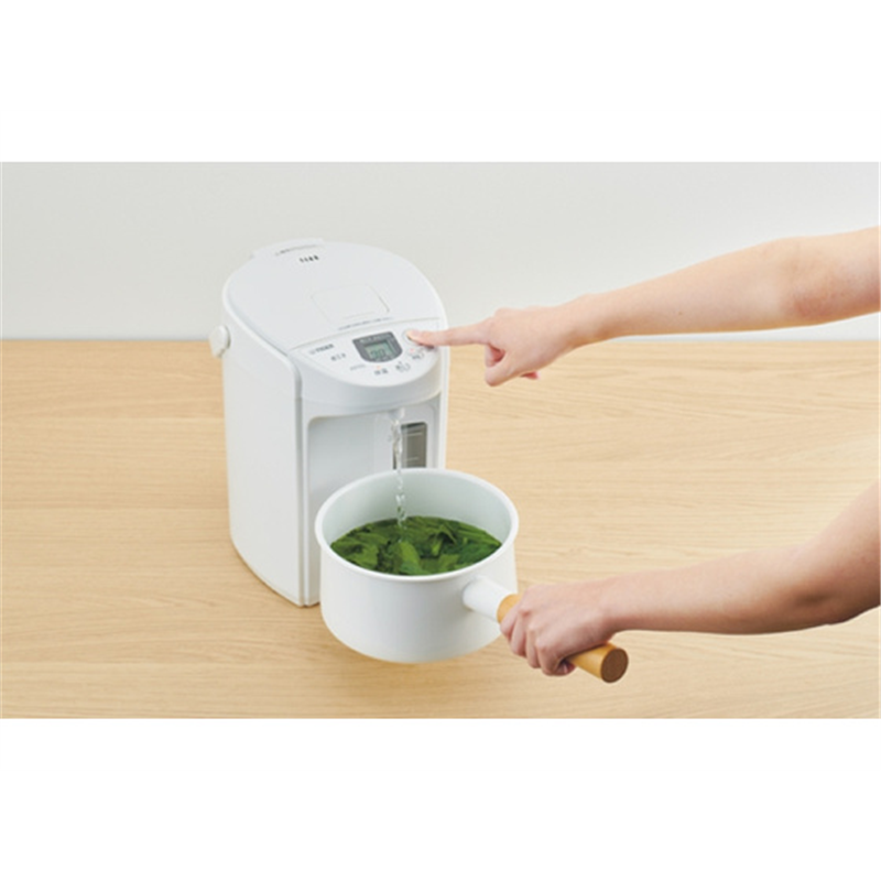 タイガー VE電気まほうびん とく子さん 2.2L クールブラック PI 1台(ご注文単位1台)【直送品】
