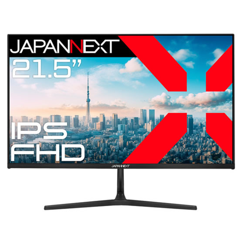 JAPANNEXT 液晶ディスプレイ 21.5型 1920×1080 JN-IPS215 1台（ご注文単位1台）【直送品】