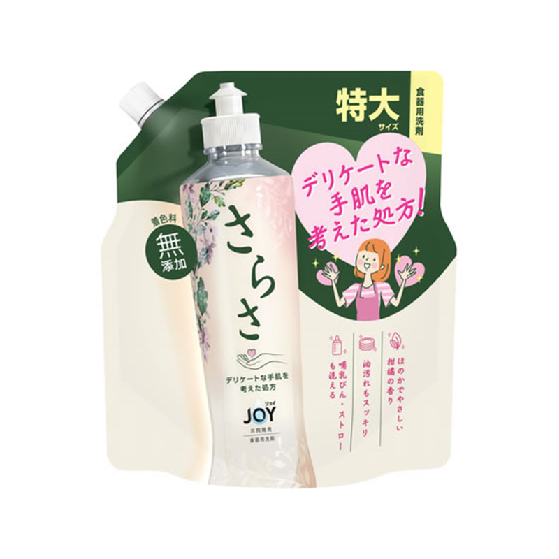 P&Gジャパン さらさ 食器用洗剤 詰替 特大 620mL 1個（ご注文単位1個）【直送品】