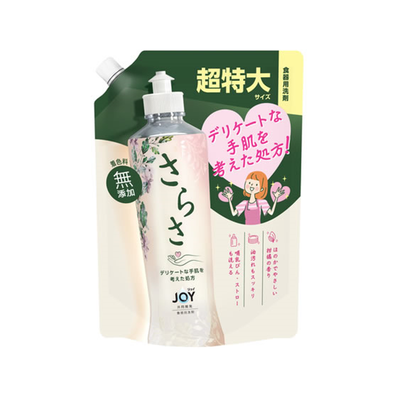 P&Gジャパン さらさ 食器用洗剤 詰替 超特大 870mL 1個（ご注文単位1個）【直送品】