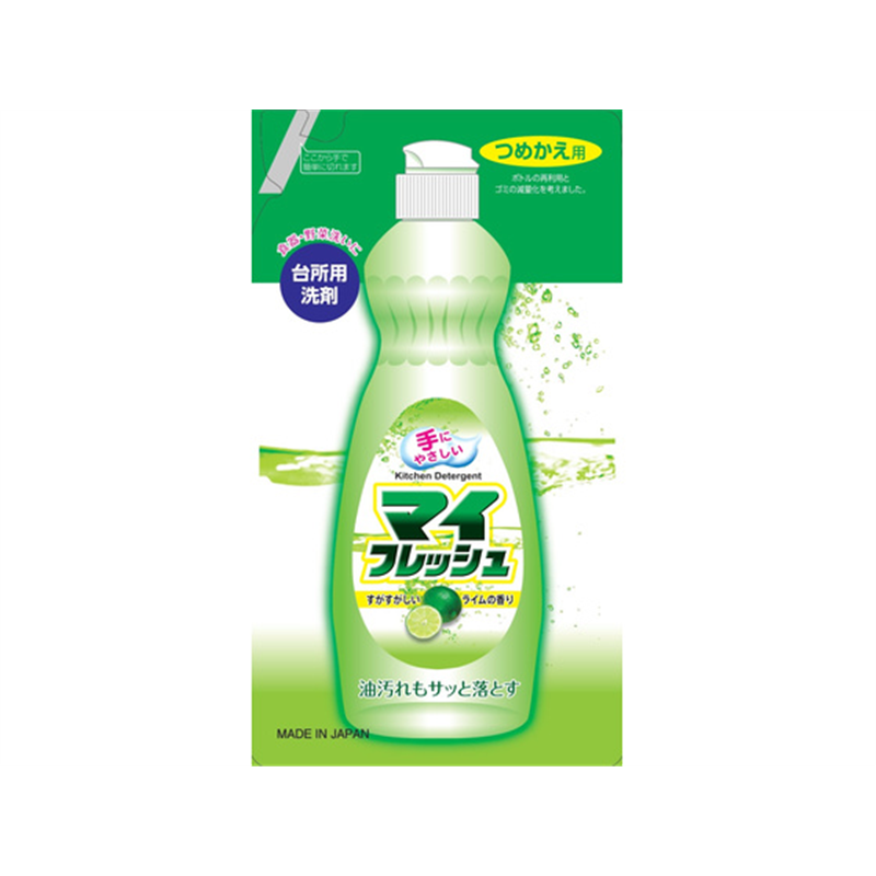 ロケット石鹸 マイフレッシュE 詰替用 500mL 1本（ご注文単位1本）【直送品】
