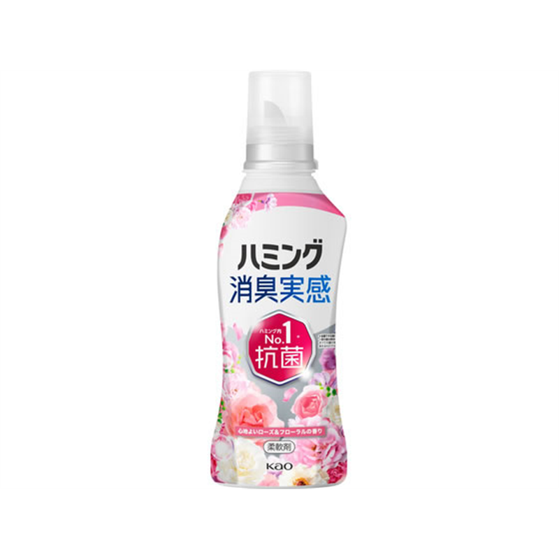 KAO ハミング消臭実感 ローズ&フローラルの香り 本体 510g 1本（ご注文単位1本）【直送品】