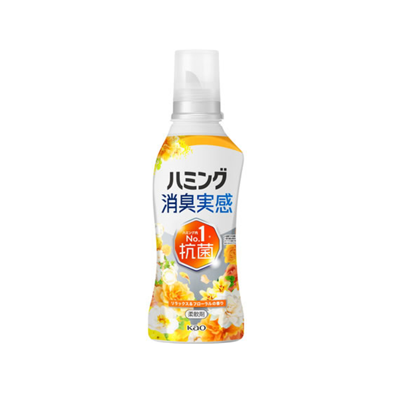 KAO ハミング消臭実感 リラックス&フローラルの香り 本体 510g 1本（ご注文単位1本）【直送品】