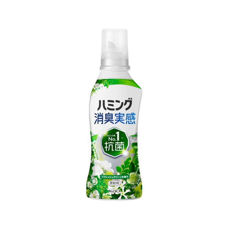 KAO ハミング消臭実感 リフレッシュグリーンの香り 本体 510g 1本（ご注文単位1本）【直送品】