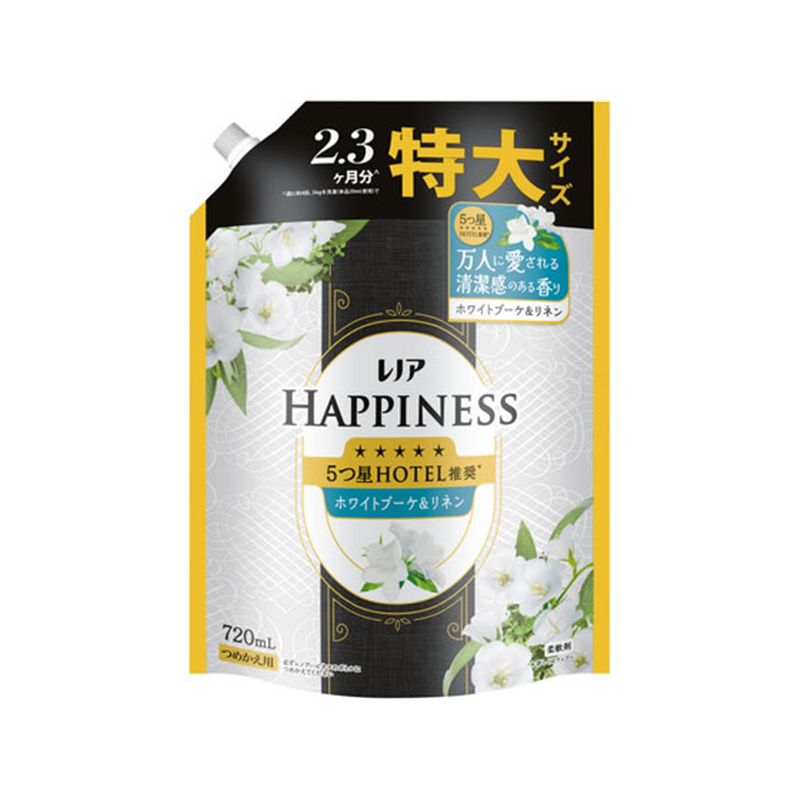 P&Gジャパン レノア ハピネス 夢ふわタッチ ホワイトブーケ＆リネンの香り 1個（ご注文単位1個）【直送品】