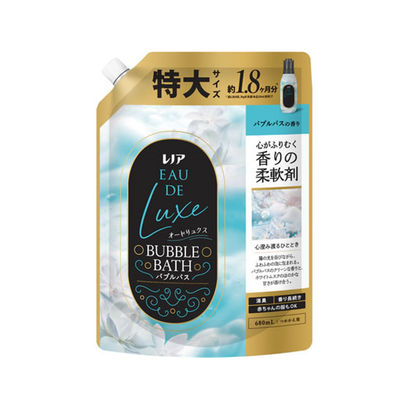 P&Gジャパン レノア オードリュクス バブルバス 詰替 特大 680mL 1個（ご注文単位1個）【直送品】