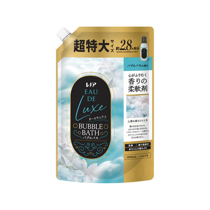 P&Gジャパン レノア オードリュクス バブルバス 詰替 超特大 1050mL 1個（ご注文単位1個）【直送品】