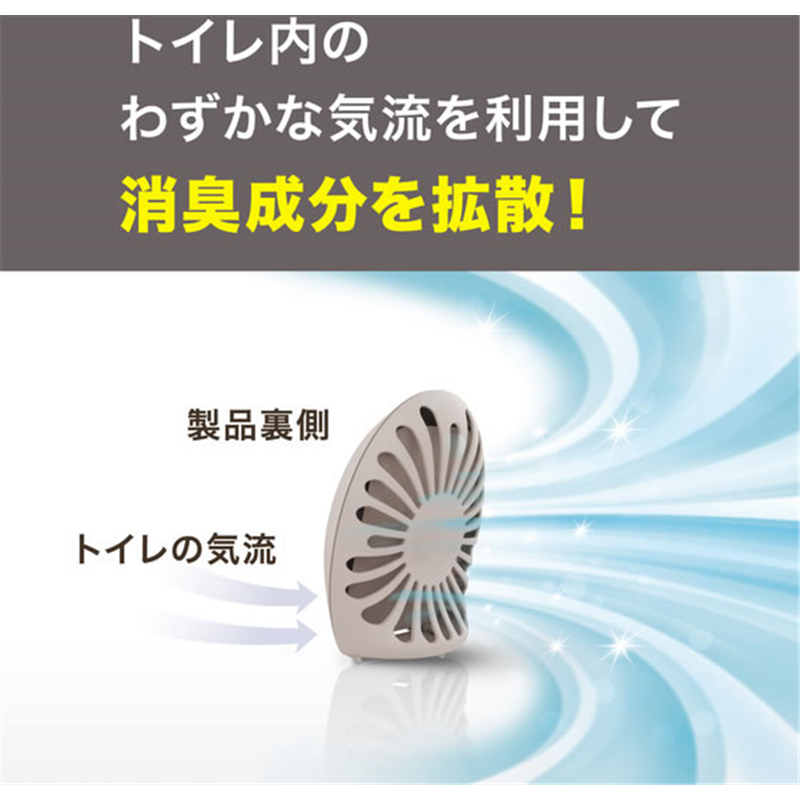 P&Gジャパン ファブリーズ トイレ用消臭剤+自然な香り 詰替 ホワイ 1パック（ご注文単位1パック）【直送品】