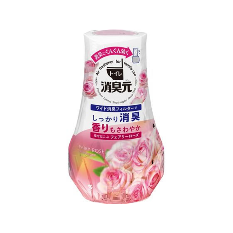 小林製薬 トイレの消臭元 幸せはこぶフェアリーローズ 400mL 1個（ご注文単位1個）【直送品】