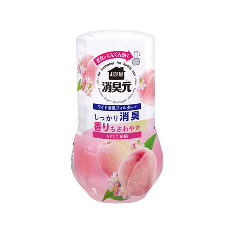 小林製薬 お部屋の消臭元 もぎたて白桃 400mL 1個(ご注文単位1個)【直送品】