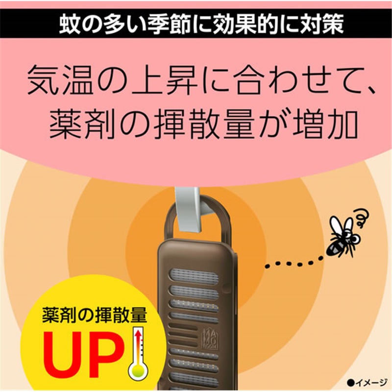 アース製薬 マモルーム 蚊に効く吊るだけプレート 玄関用 1個（ご注文単位1個）【直送品】