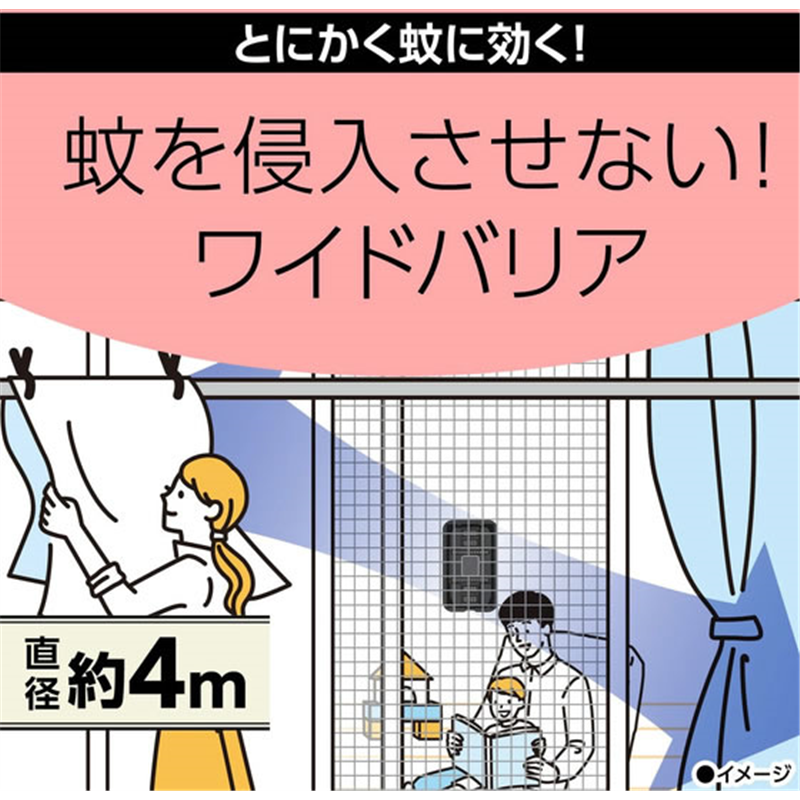 アース製薬 マモルーム 蚊に効く貼るだけプレート あみ戸 1個（ご注文単位1個）【直送品】