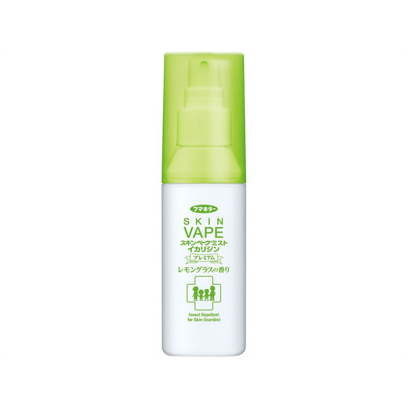 フマキラー スキンベープミスト イカリジン レモングラスの香り 携帯用 80mL 1本（ご注文単位1本）【直送品】