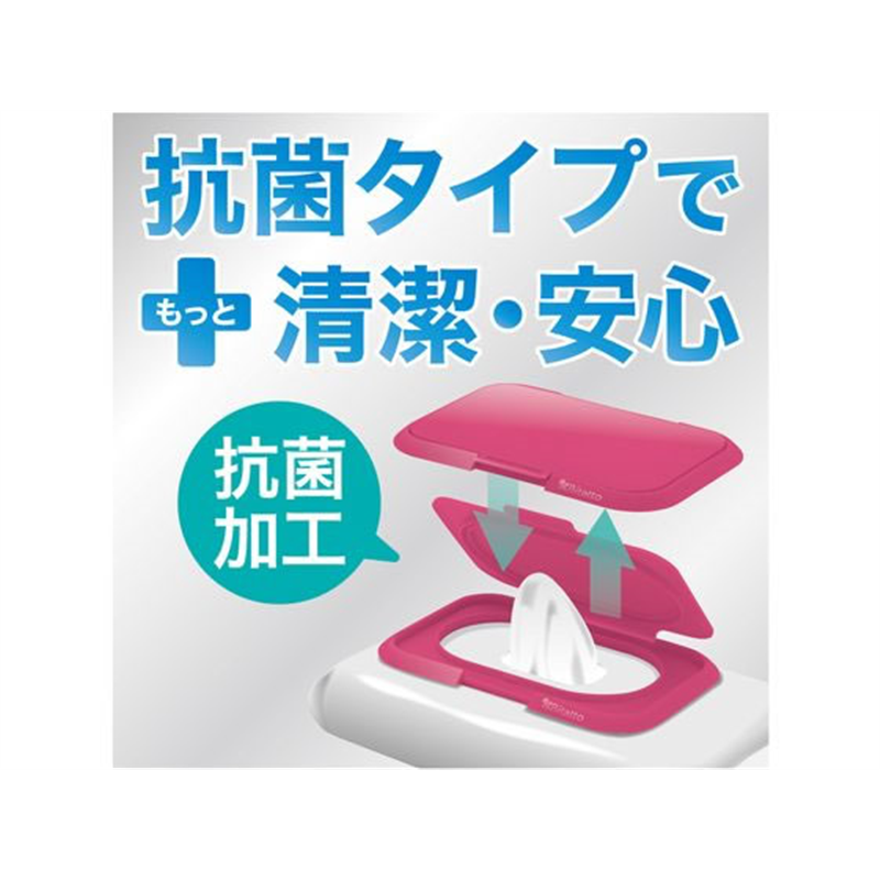ピタットジャパン ウェットシートのフタ ビタット ライトブルー 1個(ご注文単位1個)【直送品】