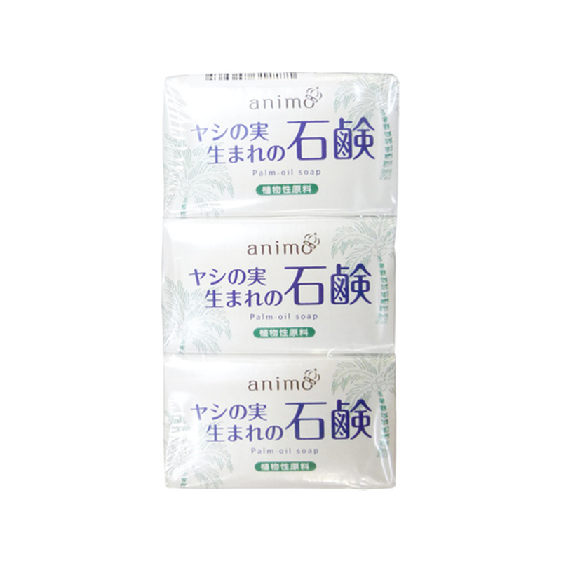 ロケット石鹸 ヤシの実石鹸 80G×3個 1パック（ご注文単位1パック）【直送品】