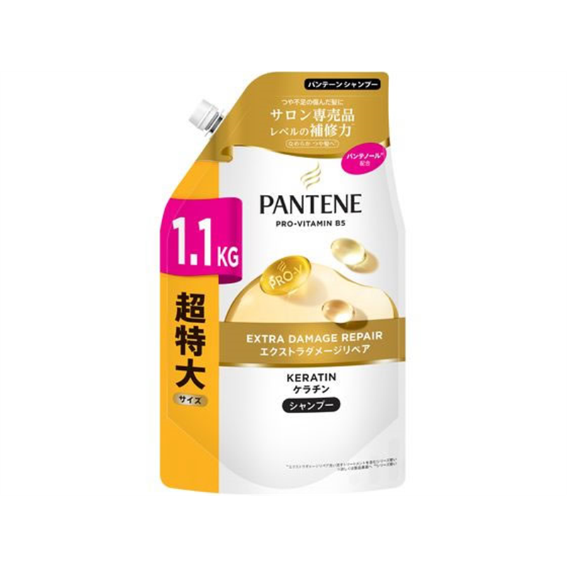 P&Gジャパン パンテーン エクストラダメージリペア シャンプー 詰替超特大 1個（ご注文単位1個）【直送品】