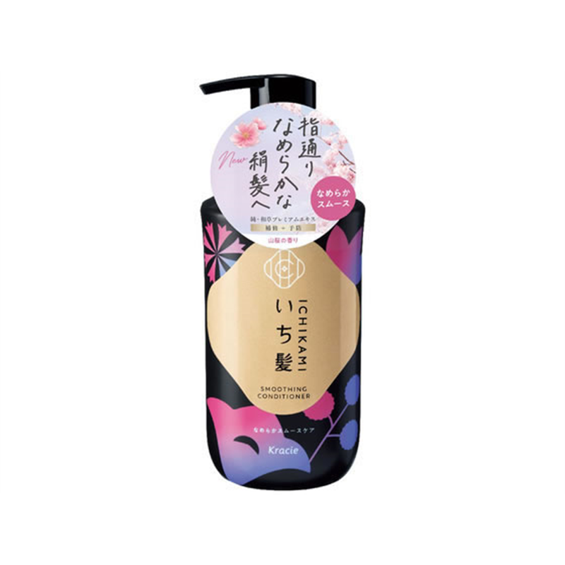 クラシエ いち髪 なめらかスムースケア コンディショナー ポンプ 450g 1本(ご注文単位1本)【直送品】